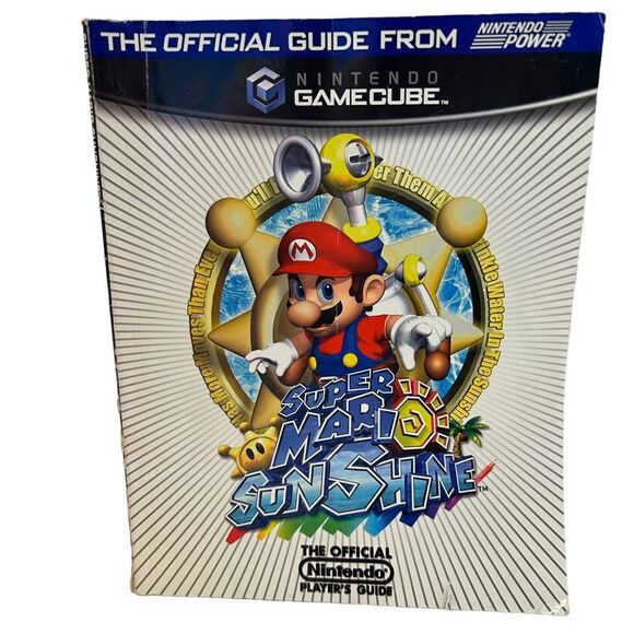 Super Mario Sunshine Official Nintendo Gamecube Guide,‎ Strategy Hints Tips - Picture 1 of 2